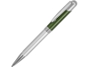Ручка металлическая шариковая «Мичиган», зеленый, серебристый, металл