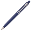 Ручка шариковая Raja Chrome, синяя, синий, пластик; металл