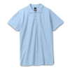 Рубашка поло мужская Spring 210, голубая, голубой, хлопок