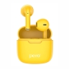 Наушники True Wireless PERO TWS05 COLORFUL, желтый, желтый