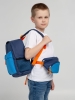 Поясная сумка детская Kiddo, синяя с голубым, голубой