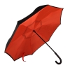 Зонт-трость "Original", механический, 100% полиэстер, красный, красный, 100% полиэстер, плотность 190т