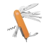 Нож перочинный Stinger, 89 мм, 15 функций, материал рукояти: АБС-пластик (оранжевый), оранжевый, пластик