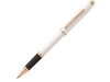 Ручка-роллер «Century II», черный, белый, желтый, металл