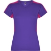 Спортивная футболка SUZUKA женская, ЛИЛОВЫЙ/ТЕМНО-РОЗОВЫЙ 2XL, лиловый/темно-розовый