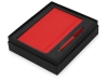 Подарочный набор Moleskine Indiana с блокнотом А5 Soft и ручкой, красный, пластик, soft touch