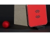 Беспроводное зарядное устройство «NEO Energy», красный, пластик, алюминий