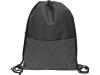Рюкзак-мешок «Reflex» со светоотражающим эффектом, серый, полиэстер
