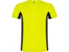 Спортивная футболка «Shanghai» мужская, черный, желтый, полиэстер