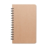 Pine tree notebook, бежевый, картон
