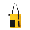 Шоппер Superbag Color (жёлтый с чёрным), жёлтый с чёрным, хлопок