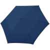 Зонт складной Carbonsteel Slim, темно-синий, синий, купол - эпонж, алюминий; ручка - пластик, 190t; рама - металл; спицы - карбон