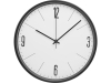 Алюминиевые настенные часы «Zen», черный, белый