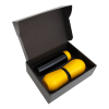 Набор Hot Box Duo C2B (черный с желтым), черный, soft touch