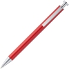 Ручка шариковая Attribute, красная, красный, алюминий