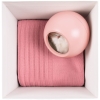 Набор Sleep Sugar, розовый, розовый, плед - акрил 100%; колонка - пластик