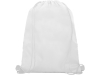 Рюкзак «Ole» с сетчатым карманом, белый, полиэстер