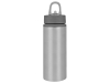 Бутылка для воды «Rino», серый, серебристый, пластик, алюминий
