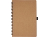 Блокнот A5 «Cobble» из переработанного картона, натуральный, картон, бумага