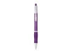 Шариковая ручка с противоскользящим покрытием «SLIM», фиолетовый, пластик