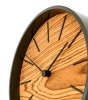 Часы настенные Largo, дуб, шпон дуба; стрелки - пластик, дерево