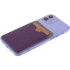 Чехол для карты на телефон Devon, фиолетовый с серым, серый, фиолетовый, кожзам