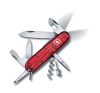 Нож перочинный VICTORINOX Spartan Lite, 91 мм, 15 функций, полупрозрачный красный, красный, пластик abs / cellidor