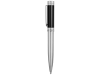 Ручка шариковая Zoom Classic Black, черный, серебристый, металл