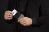 Картхолдер для визитных карточек Pininfarina Folio Walnut, коричневый, дерево, кожа натуральная/запатентованный материал ligneah
