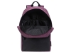 Рюкзак «GRAFFI», черный, фиолетовый, полиэстер
