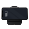 Беспроводное зарядное устройство Flatty ST (Черный), черный, пластик, soft touch