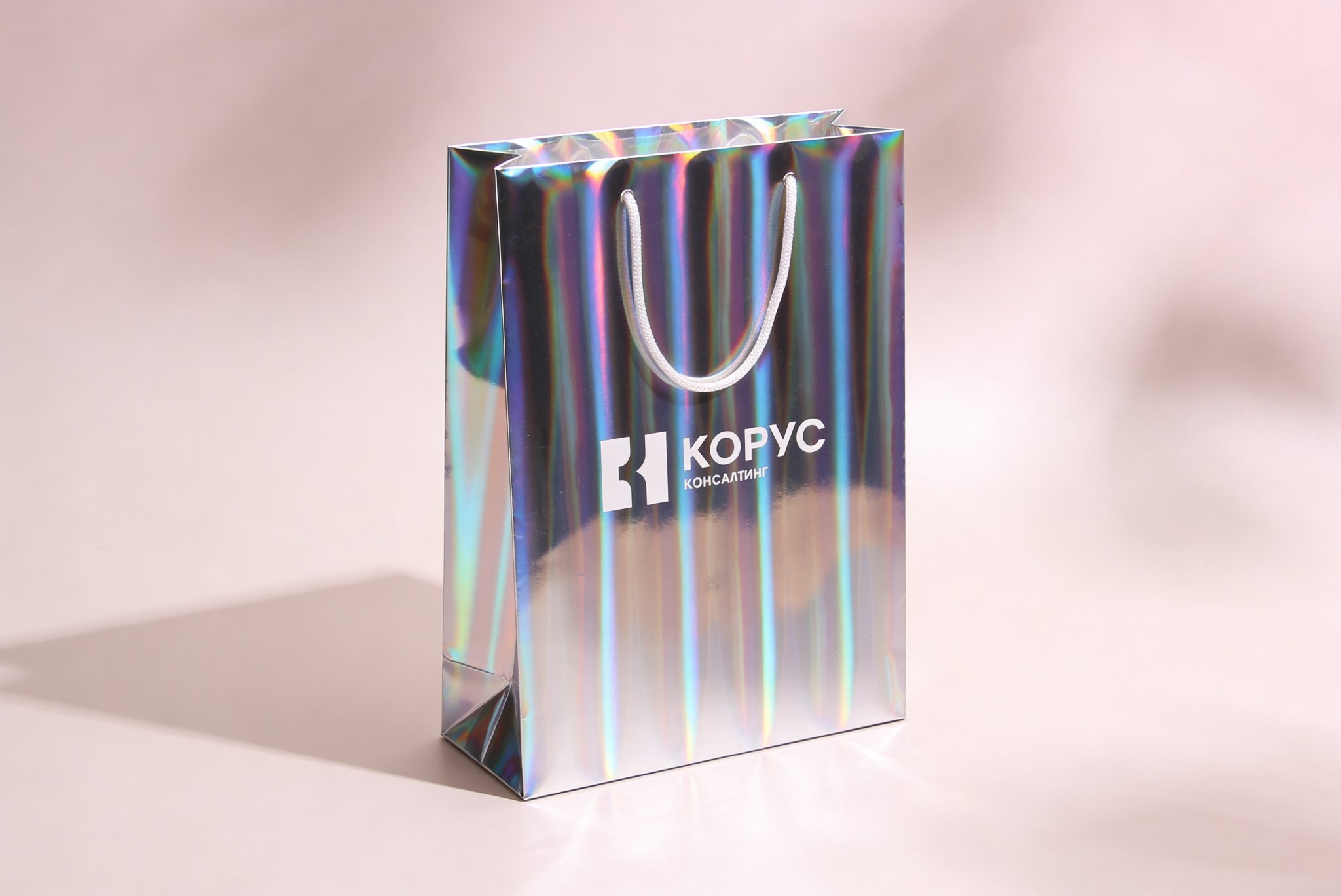 Голографический пакет КОРУС Консалтинг на нейтральном фоне